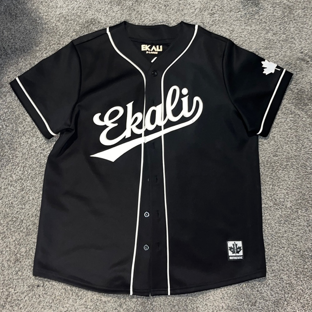 New Ekali Button Down Jersey Top